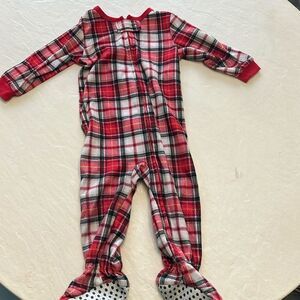 Flannel Feetie Pajamas (12 M)